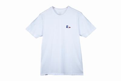 Camiseta Palladium FRENCH PAMPA T-SHIRT Mujer Blancas | Costa Rica-91385